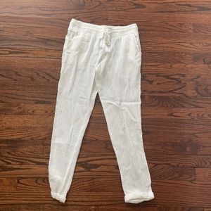 Ripcurl white beach pants